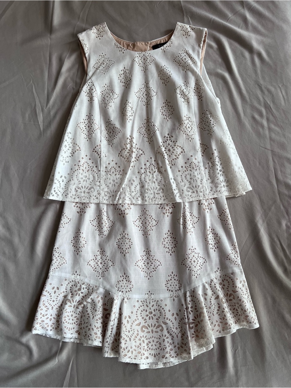 BCBGMAXAZRIA "Vivian" Eyelet Dress
